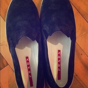 Prada Women's Suede